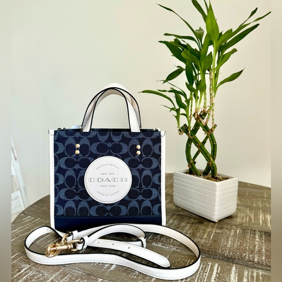 Coach Denim Dempsey Tote ‘22 - Picture 9 of 12